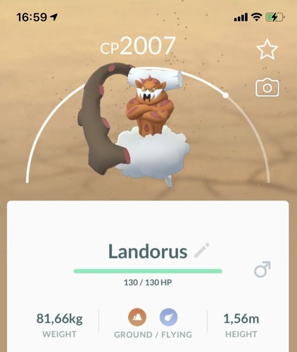 Landorus pokemon gen5 - landorus, go
