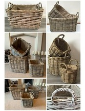 Cesti in rattan / stoccaggio /