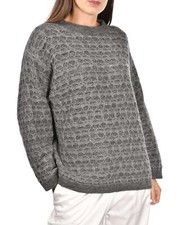 Maglione Donna Girocollo Gran Sasso a Rete