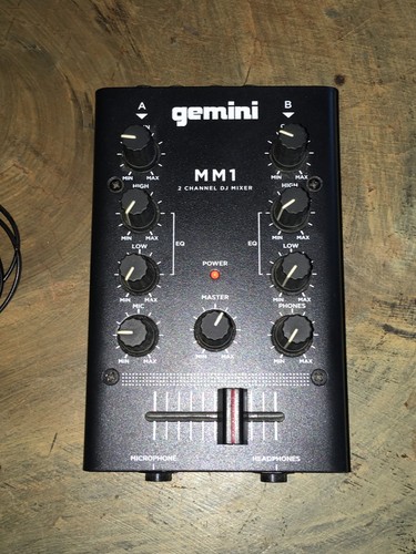 Gemini mm1 audio mixer with - audio,