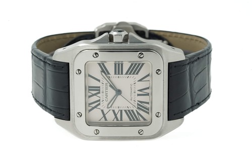 Cartier santos 100 2656 - santos,
