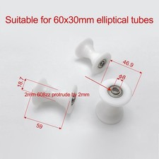 608ZZ Cuscinetto Plastica