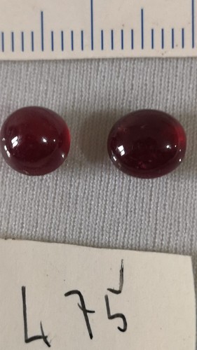 Rubini birmani cabochon - birmani,