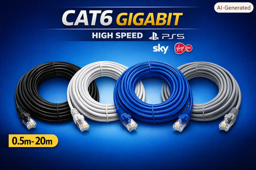 Cavo ethernet cat - ethernet, 6