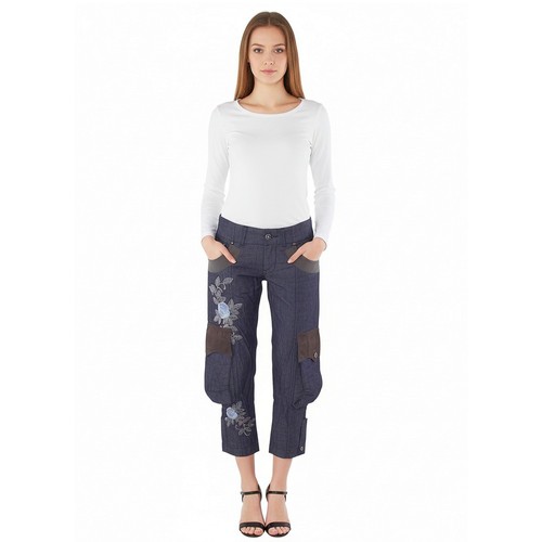 Liza lù jeans capri - liza, blu