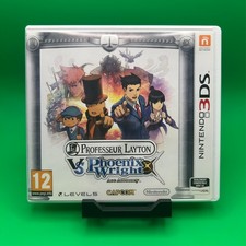 PROFESSOR LAYTON VS PHOENIX WRIGHT ACE ATTORNEY NINTENDO 3DS PAL FR ITALIANO EU