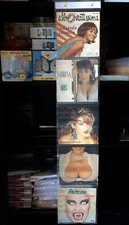 Espositore trasparente per (5) cinque dischi 45 giri - Esposizione, Arredamento