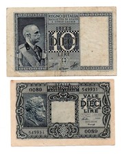 BIGLIETTI BANCONOTE REGNO