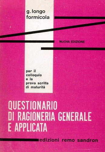 Questionario ragioneria - questionario,