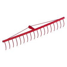 RASTRELLO DA FIENO 20 denti cm