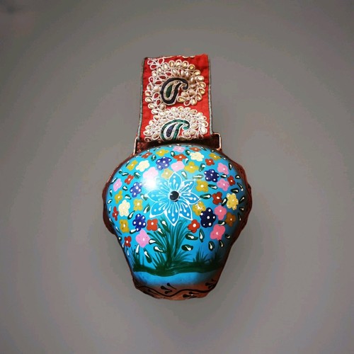 Large hand painted old - old, cow