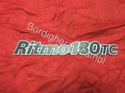 Fiat ritmo 130 abarth - ritmo, sigla