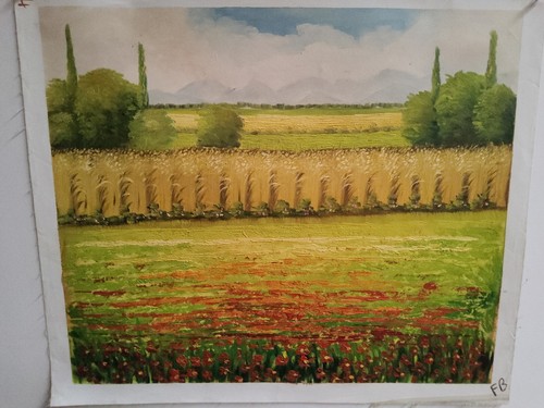 Quadro paesaggio campagna - quadro,
