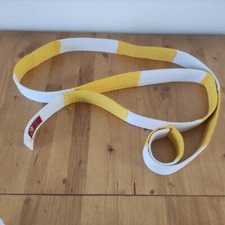 CINTURA ARTI MARZIALI JUDO DAN MASTER BELT OBI MARTIAL ARTS OBI MAESTRO KATA 