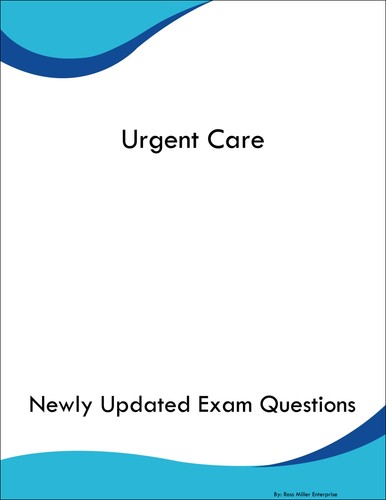 Urgent care study - care,