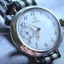 Big Orologio OMEGA cassa Argento