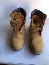 STIVALI Uomo Timberland 6” Pollici CLASSICI Premium 10061 Grano Nubuck NUOVI 8,5 M