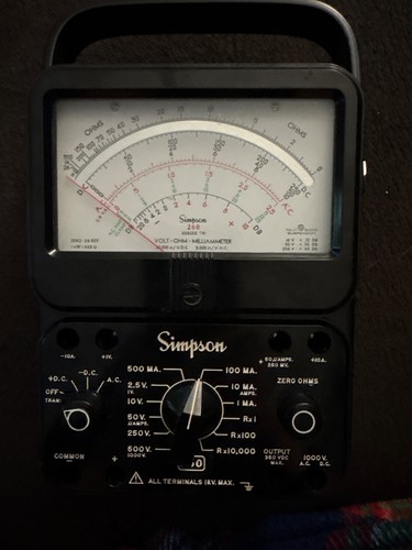 Multimetro analogico vintage