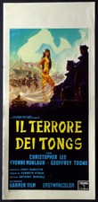 CINEMA-locandina IL TERRORE DEI TONGS ch. lee, CAPITANI Terror of the Tongs