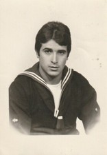  B3 - Foto Photo Fotografia Anni 70 - Giovane Uomo Abito Marinaio