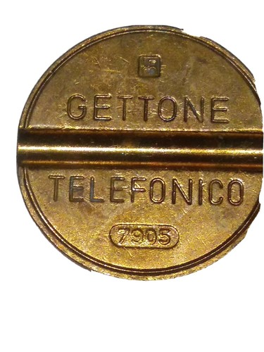 Gettone telefonico 7905 ipm - gettone,