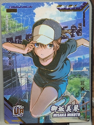 Mikoto misaka carta waifu - -,