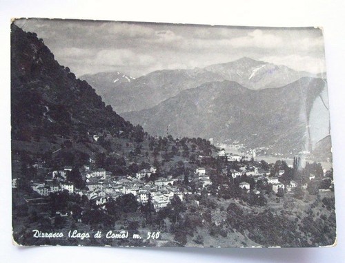Cartolina lago como - como,