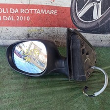 Specchietto Retrovisore Sinistro Elettrico Lancia Delta 3 Serie 2010 Nero