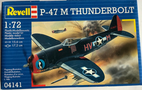Revell 04141 wwii p - 1:72, p-47