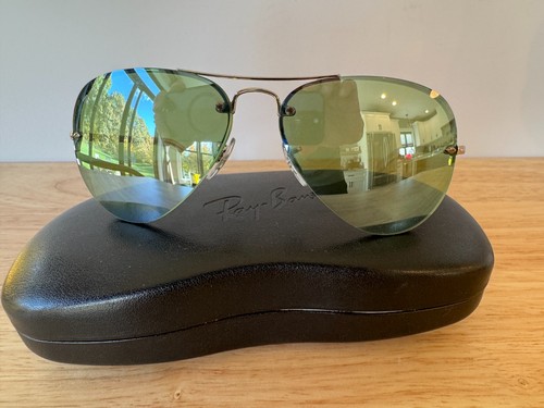 Ray ban rb3449 rimless aviator - ray-ban,