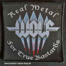 Wolf - Real Metal gewebter