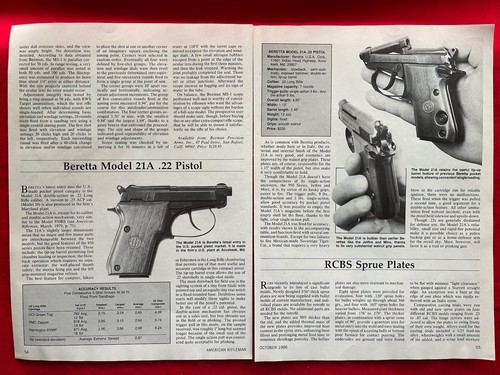 Pubblicità stampa pistola 21a - pubblicità,