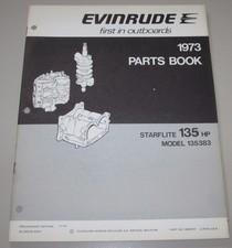 Parts Book Evinrude Starflite