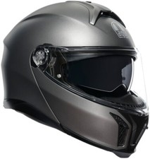 CASCO HELMET MODULARE FIBRA  AGV TOURMODULAR MONO LUNA GREY  MATT TG S