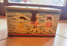 scatola pubblicitaria latta Lievito Bertolini Torino anni 60