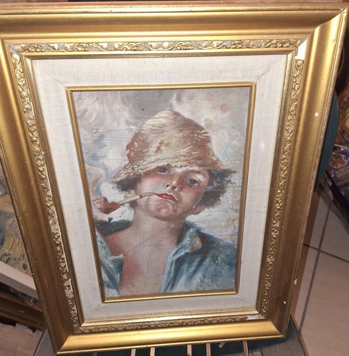 Dipinto olio tela - ad,