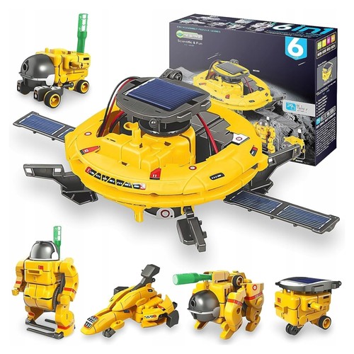 Robot solare 6in1 - solare, puzzle