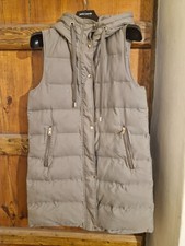 ZARA LONGLINE GILET IMBOTTITO