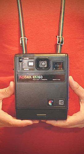 Kodak ek160 instant camera - kodak,
