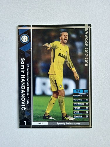 Card panini wccf 2017 inter - panini,