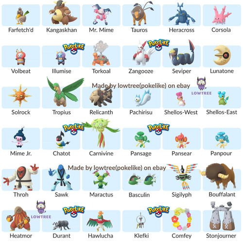 Pokemon regionale - regionale,