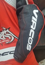 Tuta Moto Vircos Capirossi  School Più Stvali sidi Taglia 50 N43.