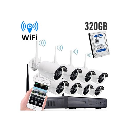 Kit videosorveglianza hd - kit, +