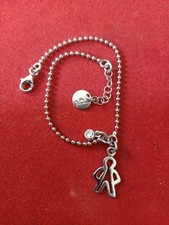 Bracciale argento 925 con zircone marchio Aquilone - Nuovo - Ottimo!