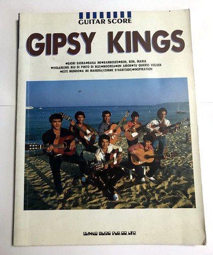 Gipsy kings guitar score japan - gipsy,