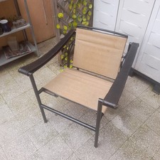 POLTRONCINA LC1 LE CORBUSIER PER CASSINA MARCATA, DESIGN MODERNARIATO anni '70