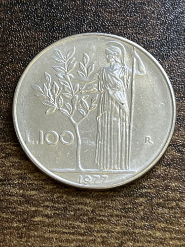 1977 italy italian 100 lire - italian,