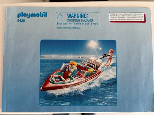 Playmobil 9428 motoscafo sci - motoscafo,