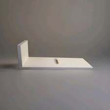 Mensola con Fermo Laterale IKEA  Bianca Usata In Buono Stato