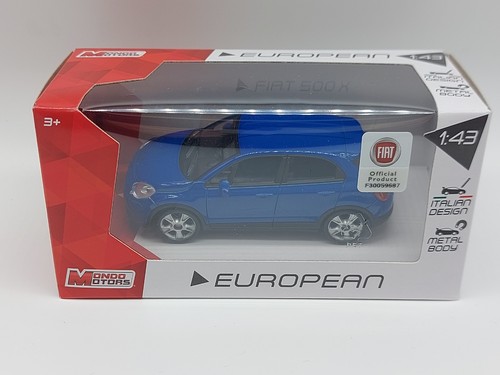 Fiat 500x blu - blu, mondo